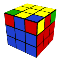 Top cross edges needs to be rotated clockwise