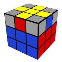 Top cross edges needs to be rotated clockwise